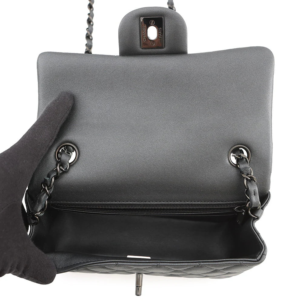 Chanel So Black Quilted Flap Bag