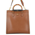 Gucci Brown Leather Diana Tote