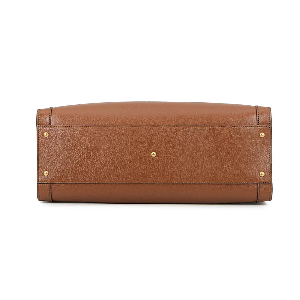 Gucci Brown Leather Diana Tote