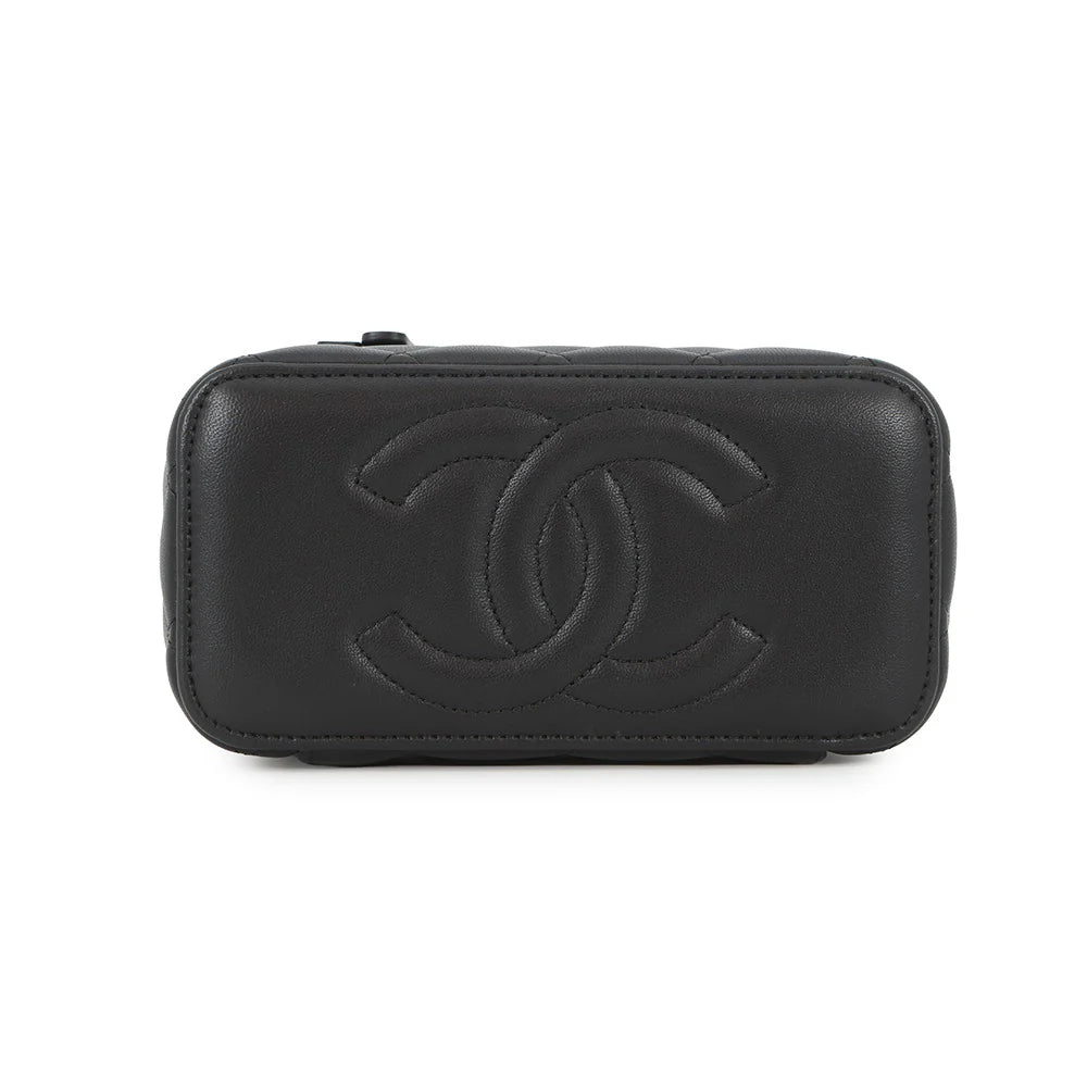 Chanel Quilted Top Handle Bag