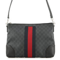 Gucci Grey GG Supreme Messenger Bag