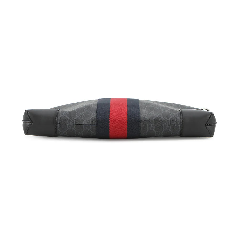 Gucci Grey GG Supreme Messenger Bag