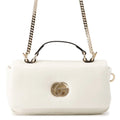Gucci White Leather Blondie Bag