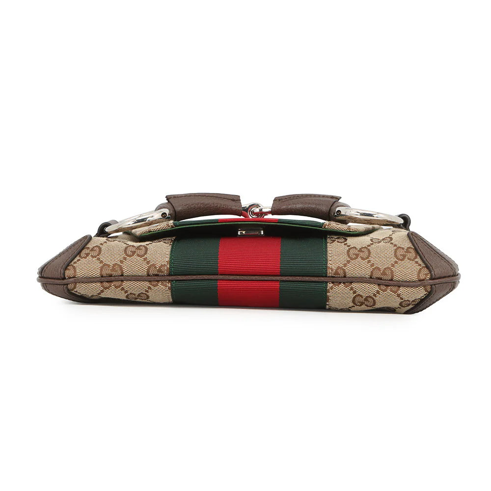 Gucci GG Canvas Horsebit Bag
