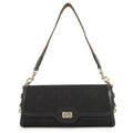 Gucci Black GG Canvas Shoulder Bag
