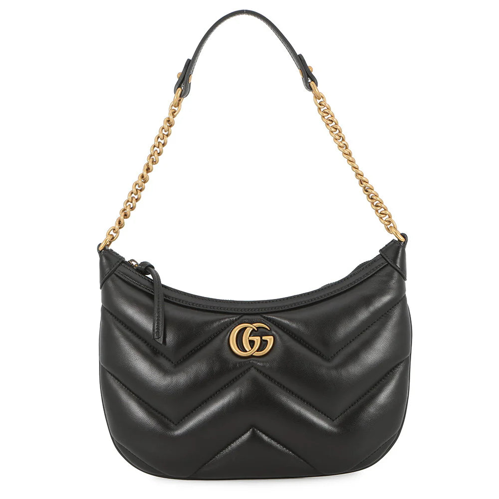 Gucci Black Quilted GG Marmont
