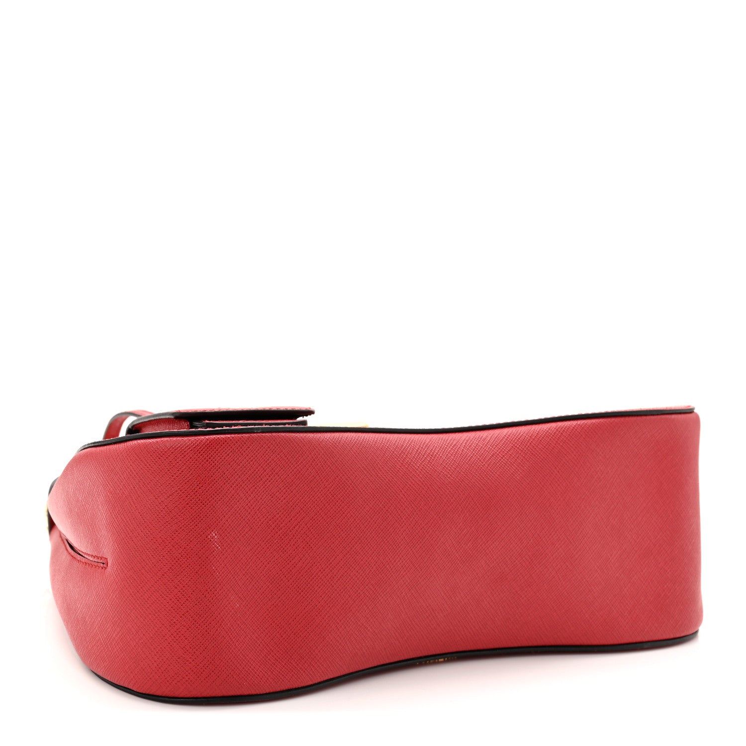 Prada Red Saffiano Sidonie Bag