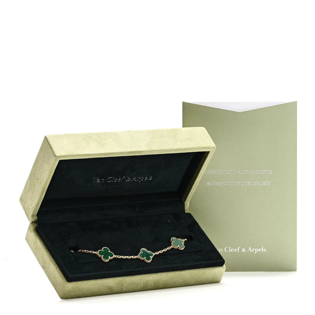Van Cleef Arpels Malachite Alhambra