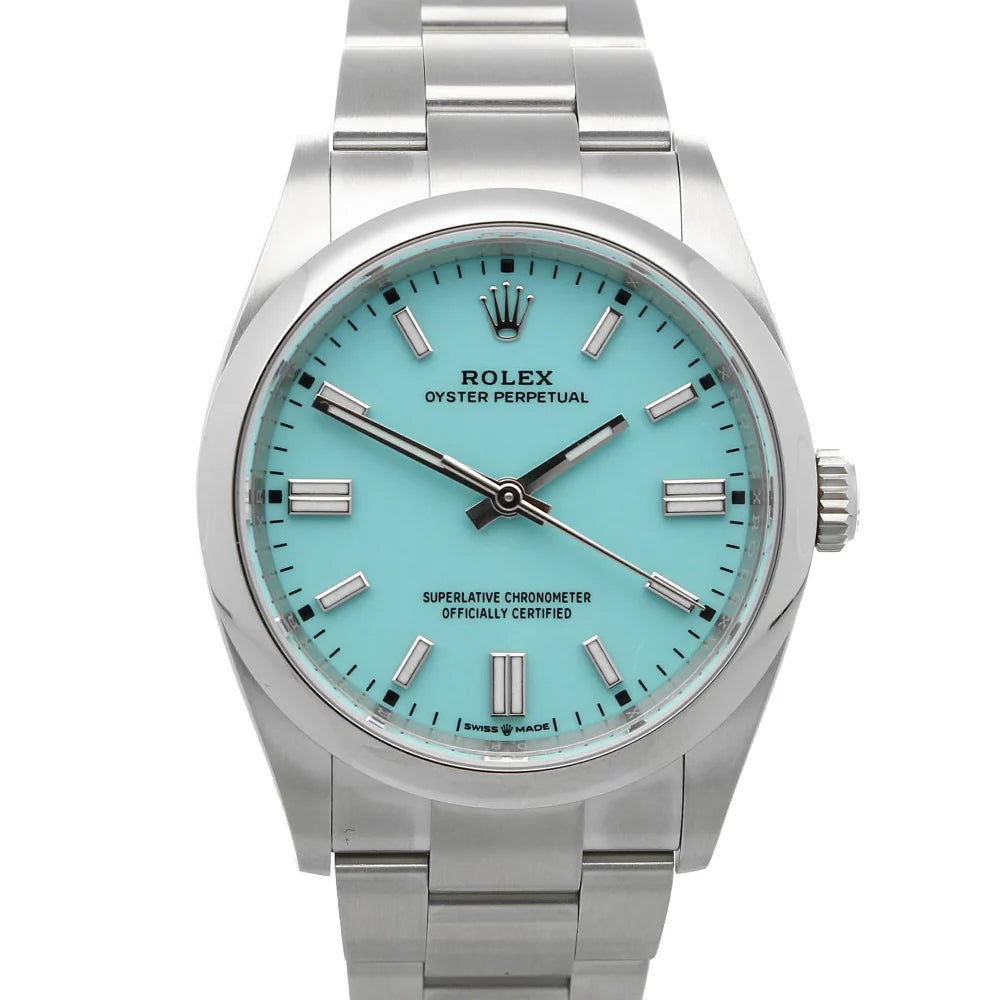 Rolex Oyster Perpetual Tiffany Blue