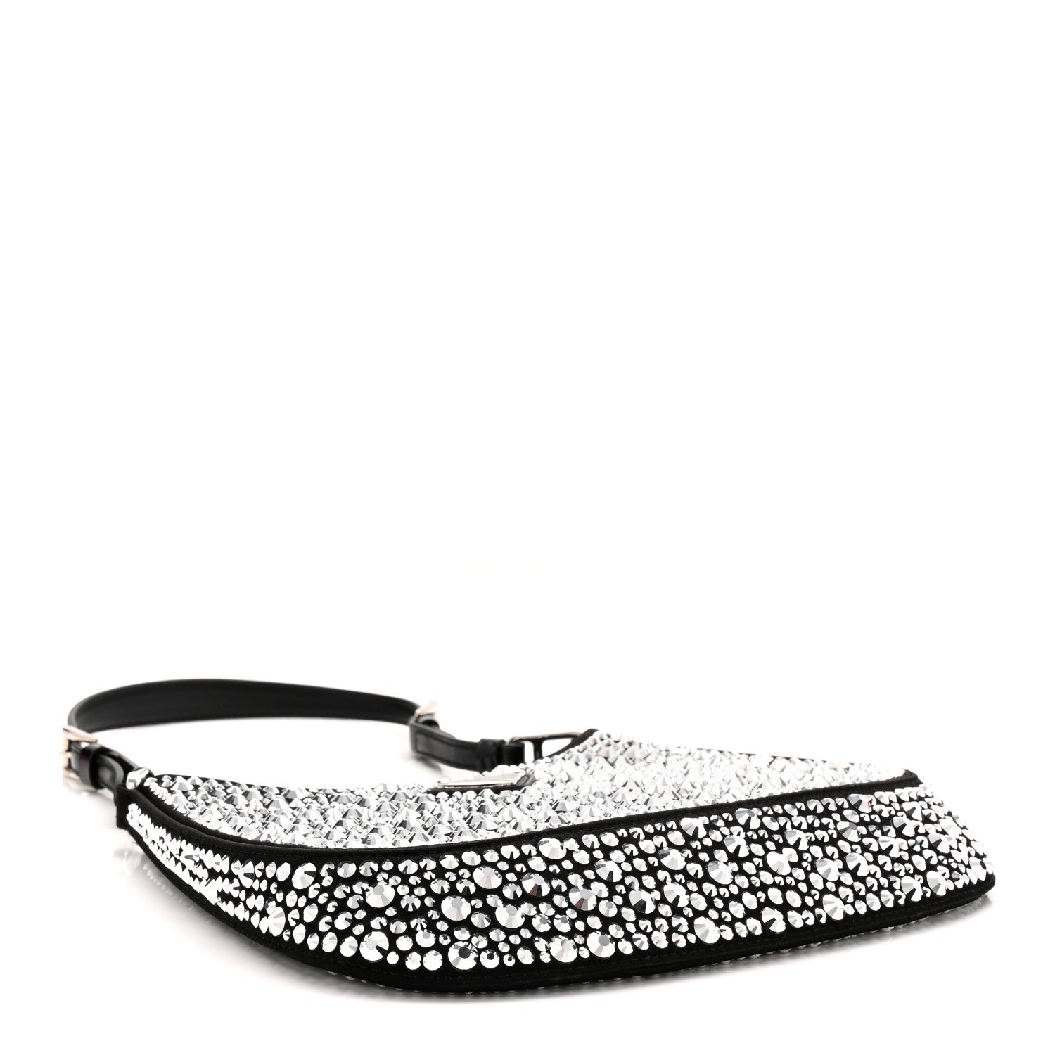 Prada Crystal Embellished Shoulder Bag