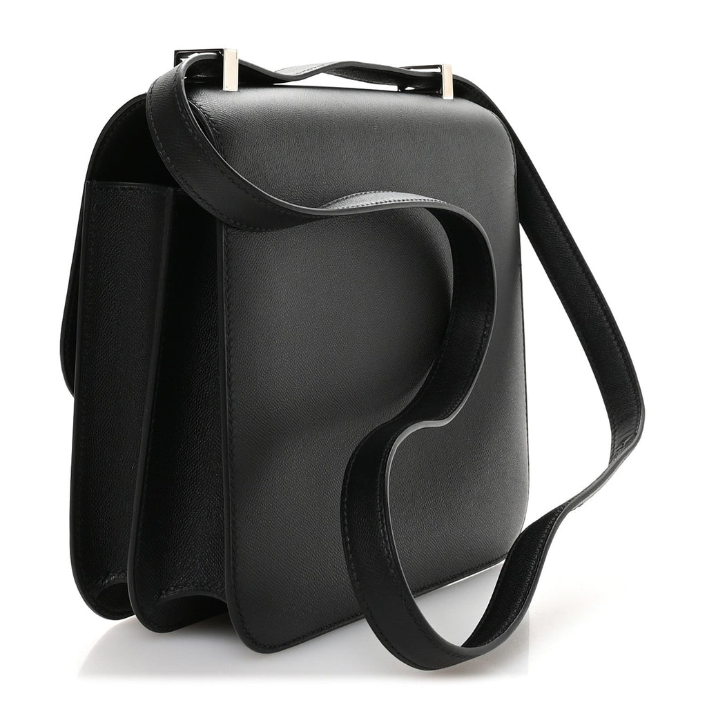 Hermes Black Epsom Constance Bag