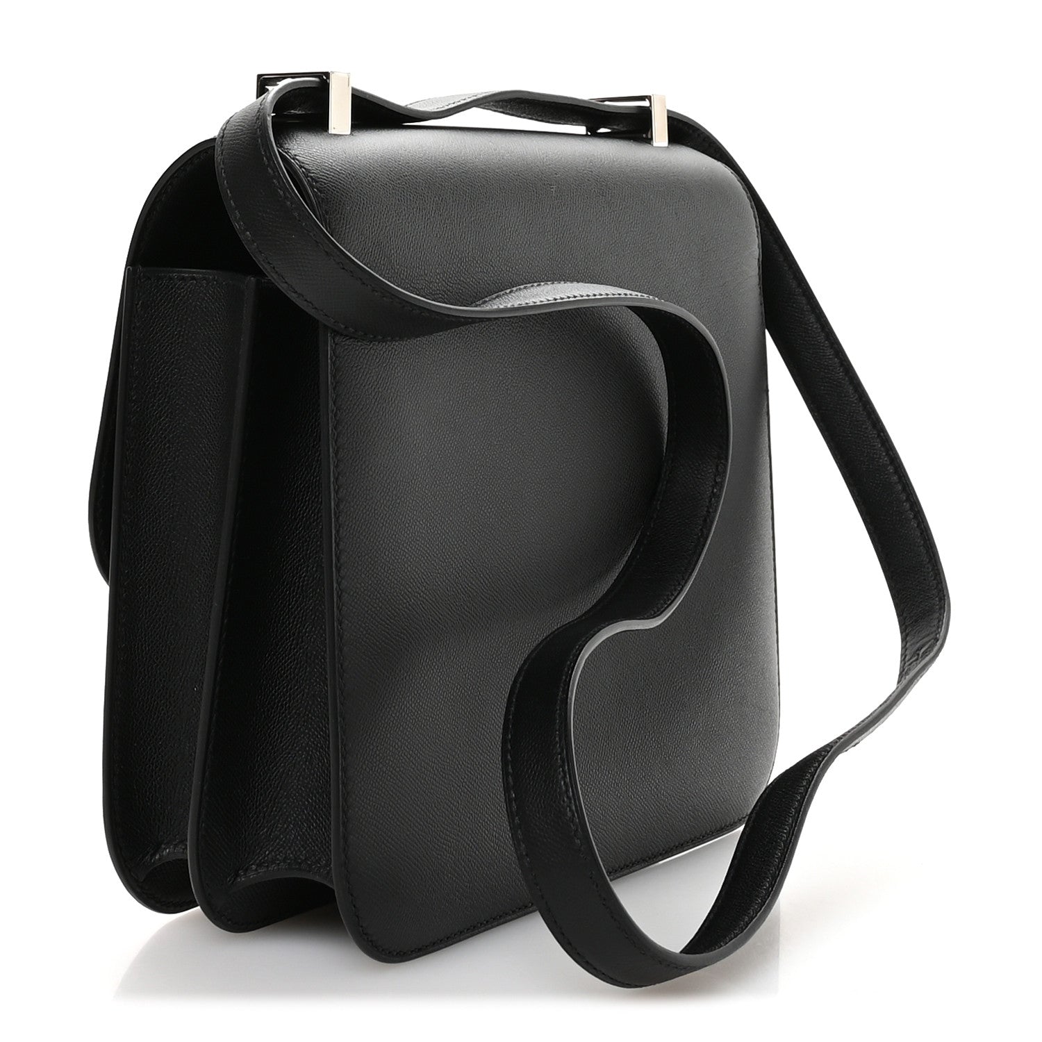 Hermes Black Epsom Constance Bag