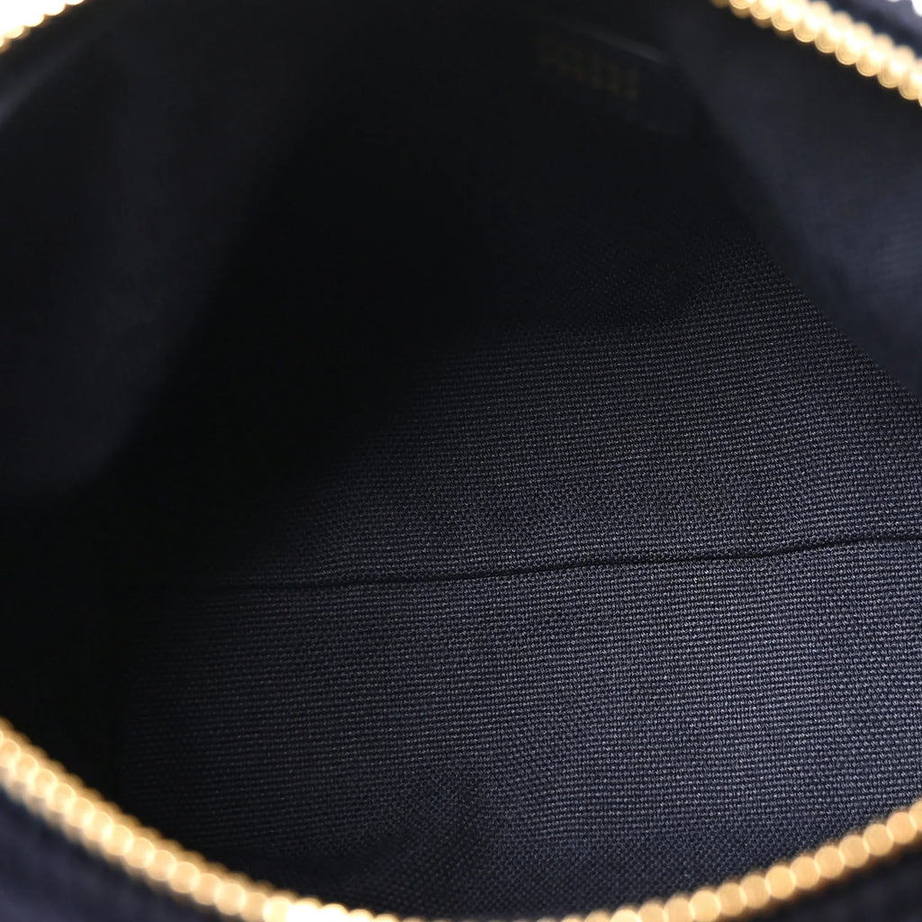 Miu Miu Black Corduroy Pouch