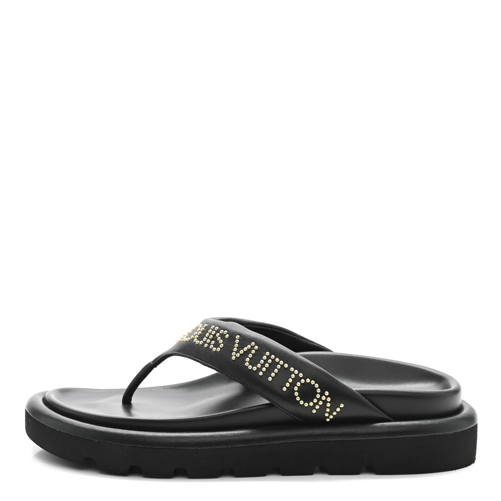 Louis Vuitton Studded Platform Sandals