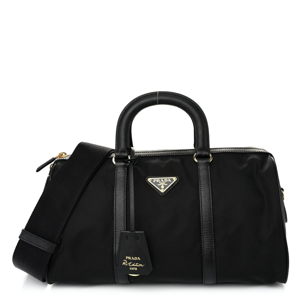 Prada Black Nylon Re-Edition Bag