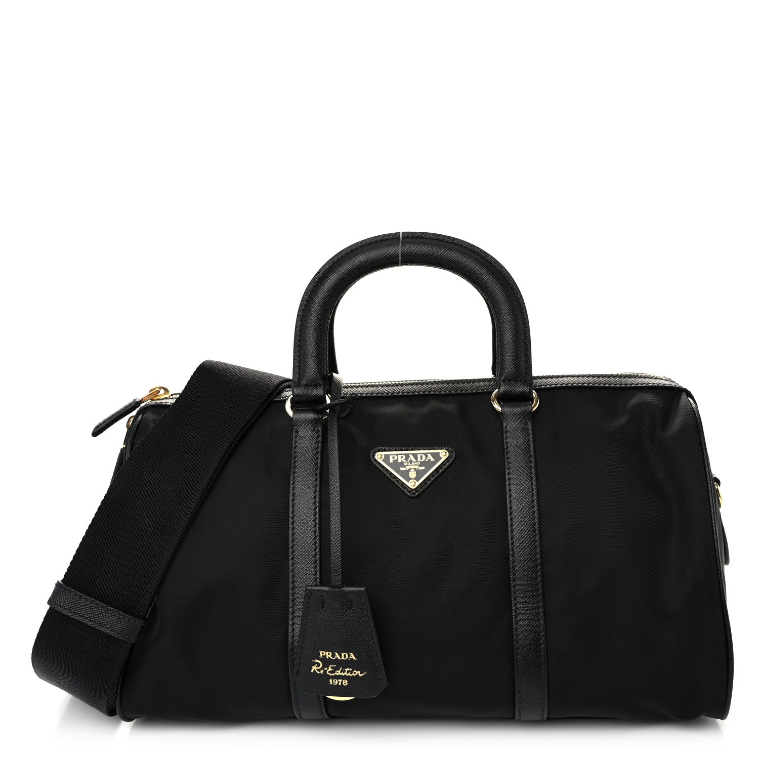 Prada Black Nylon Re-Edition Bag