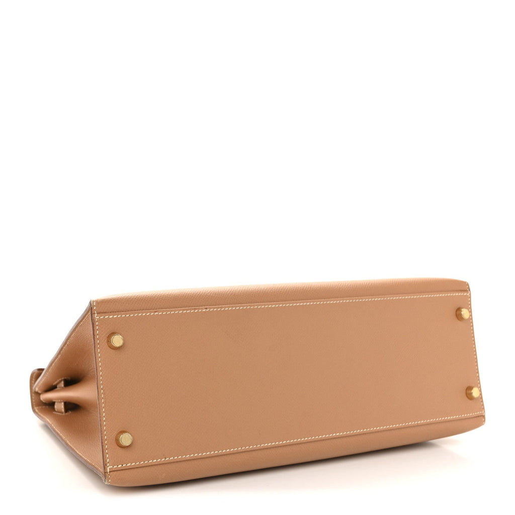 Hermes Kelly Gold Epsom Bag