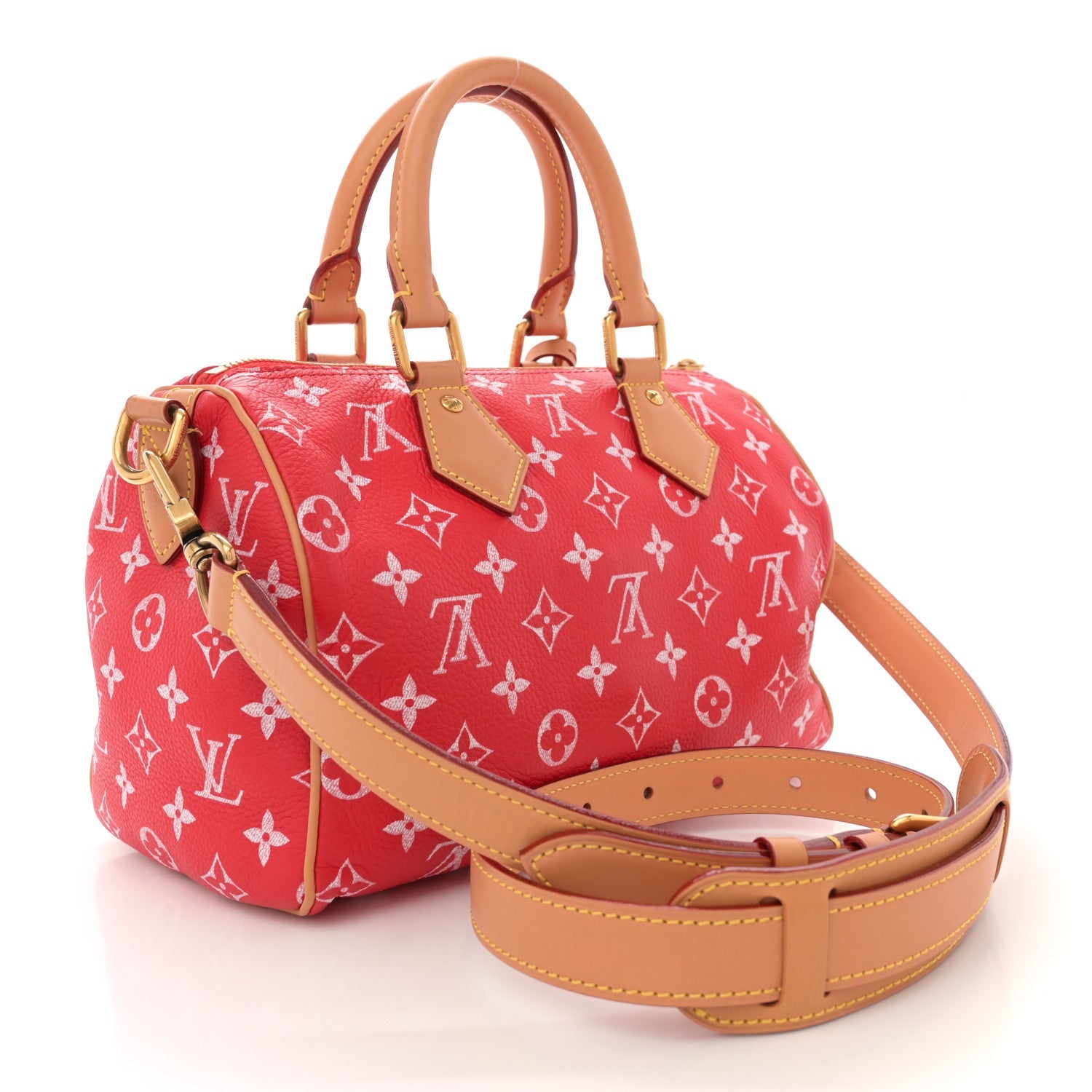 Louis Vuitton Speedy Bandoulière Red