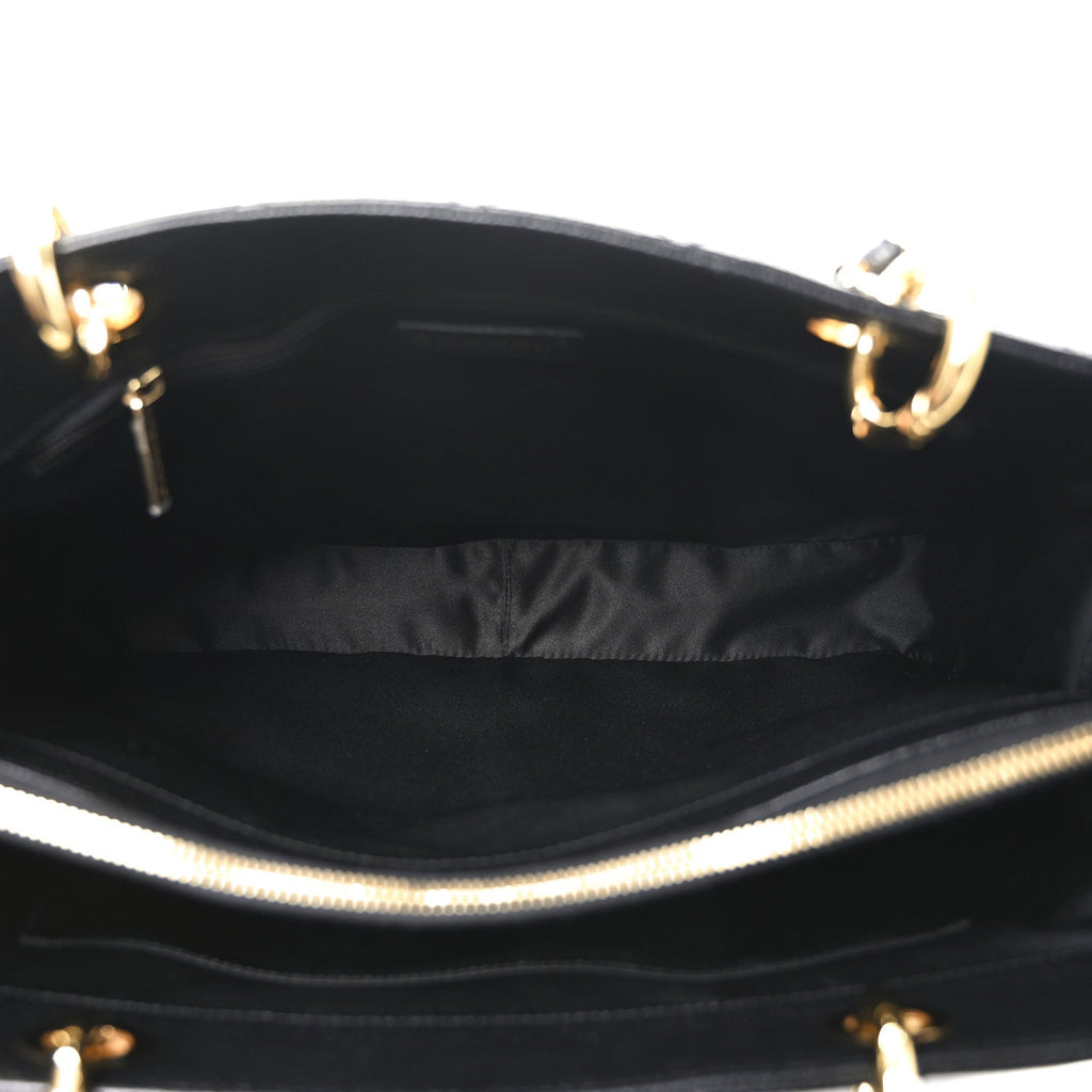 Chanel Black Caviar Grand Tote