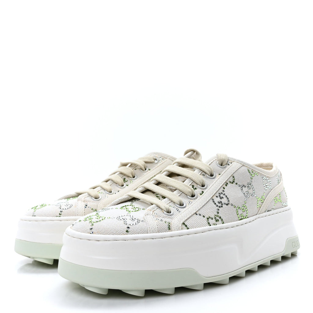 Gucci GG Crystal Top Sneakers
