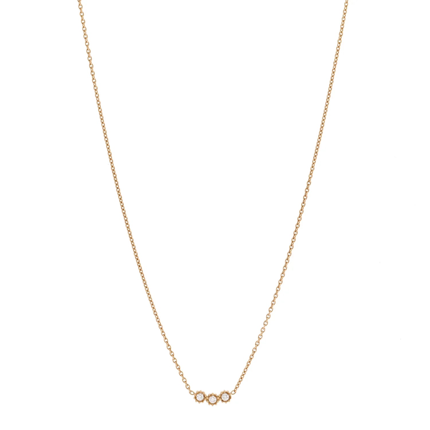 Dior Mimirose Gold Diamond Necklace