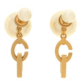 Dior Gold CD Tribales Earrings