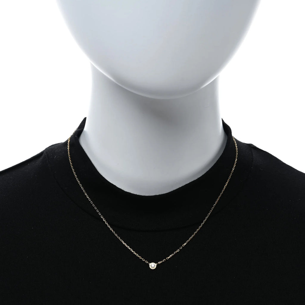 Cartier Gold Diamants Légers Necklace