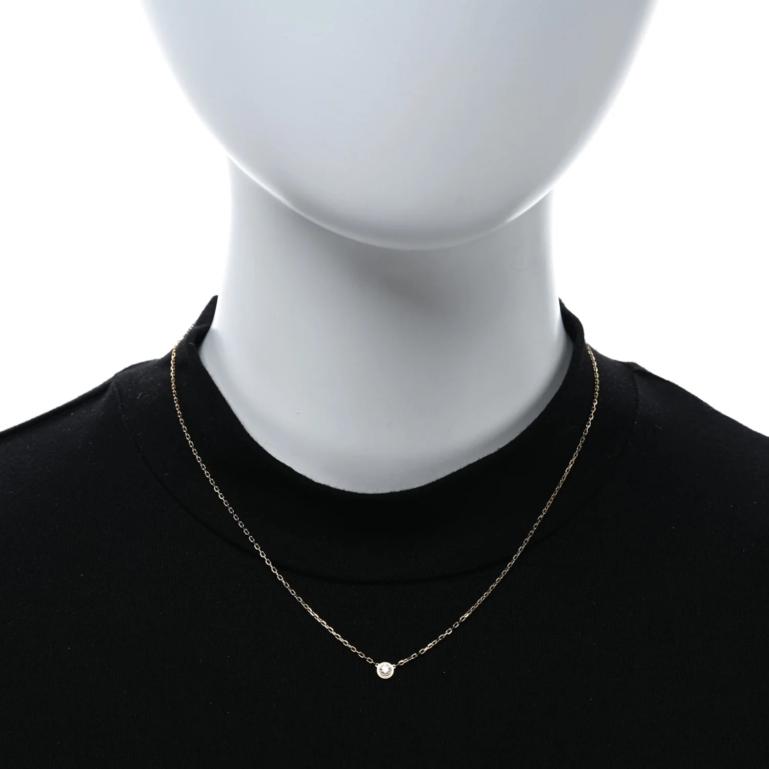 Cartier Gold Diamants Légers Necklace