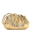 Bottega Veneta Gold Mini Pouch