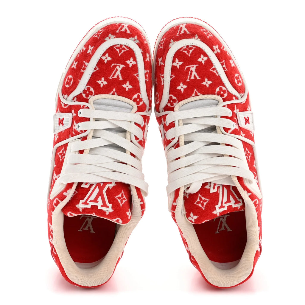 Louis Vuitton Red Monogram Trainer