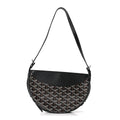 Goyard Black Goyardine Belvedere Bag