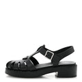 Prada Black Foam Rubber Sandals