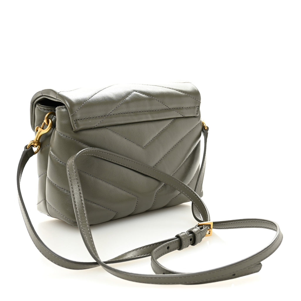 Saint Laurent Grey Loulou Bag