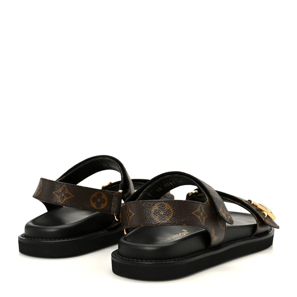 Louis Vuitton Monogram Paseo Sandals