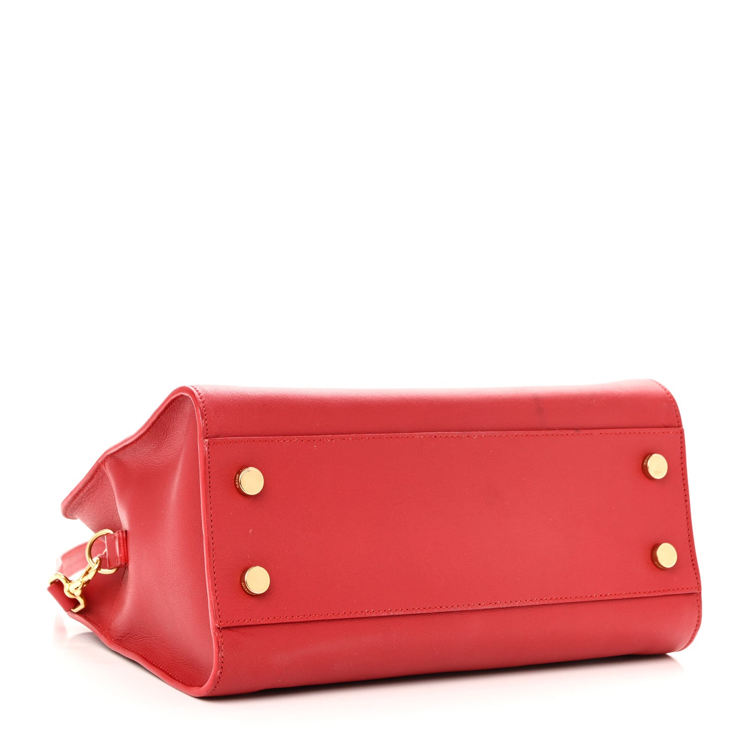 Saint Laurent Red Leather Cabas