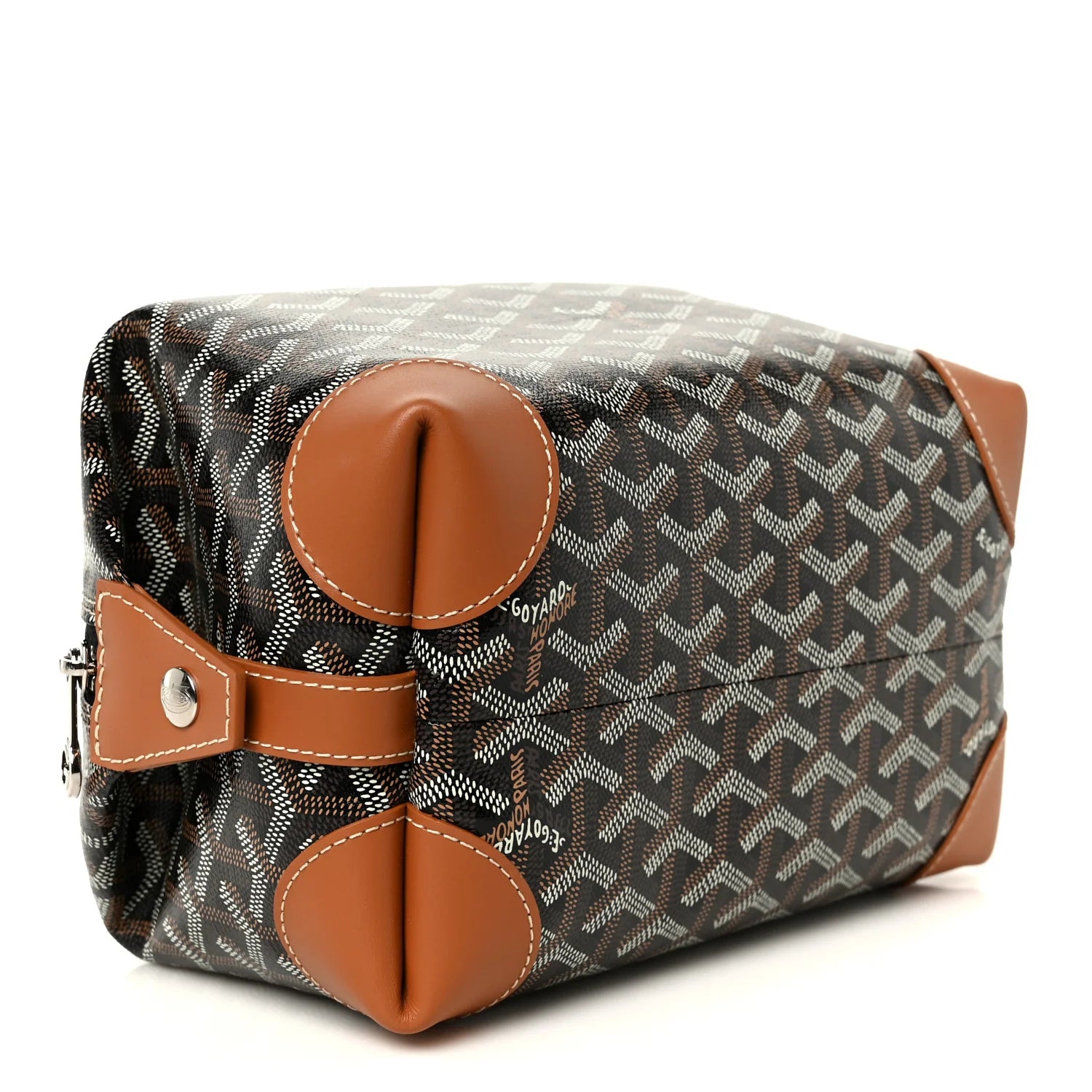 Goyard Black Goyardine Toiletry Pouch