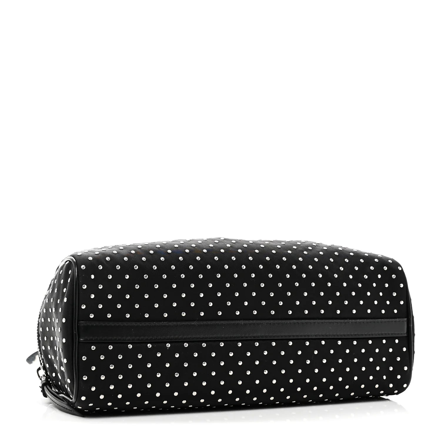 Prada Black Studded Nylon Bag