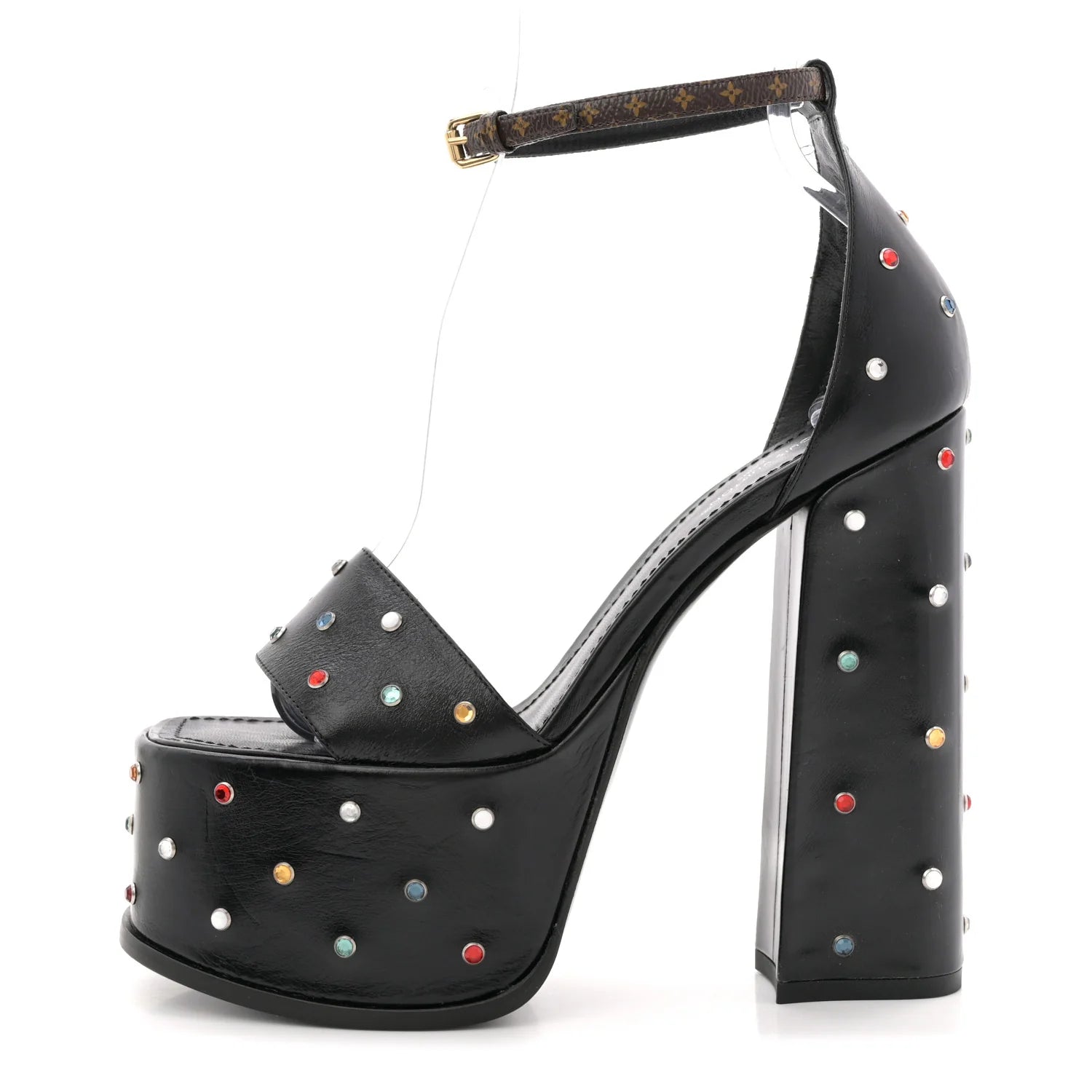Louis Vuitton Studded Platform Sandals