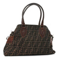 Fendi Brown Zucca Canvas Satchel