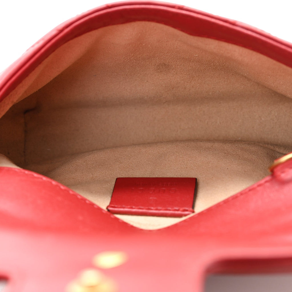 Gucci Red GG Marmont Bag