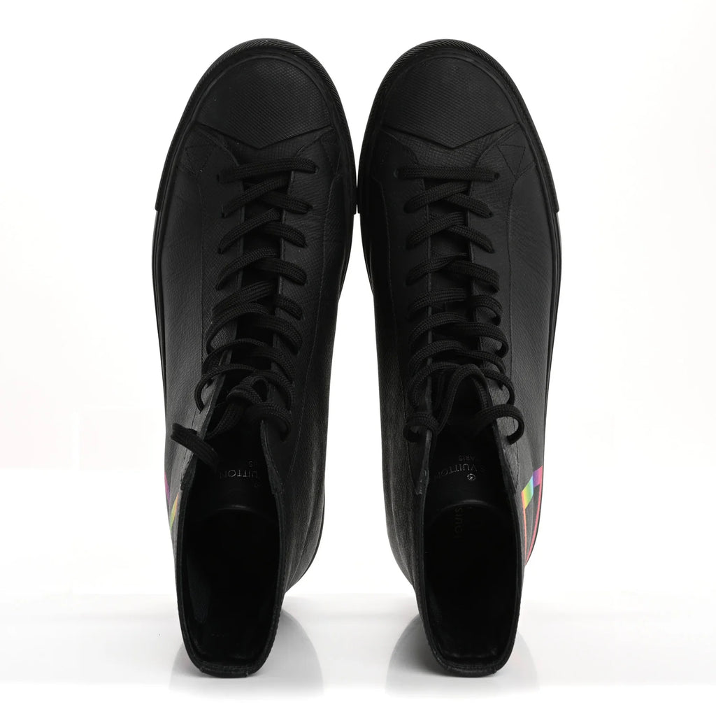 Louis Vuitton Black Rainbow High-Top