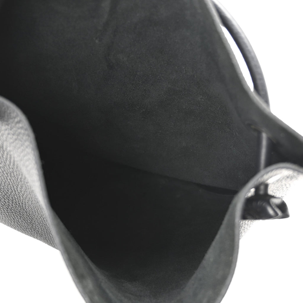 Loewe Black Grained Leather Bag