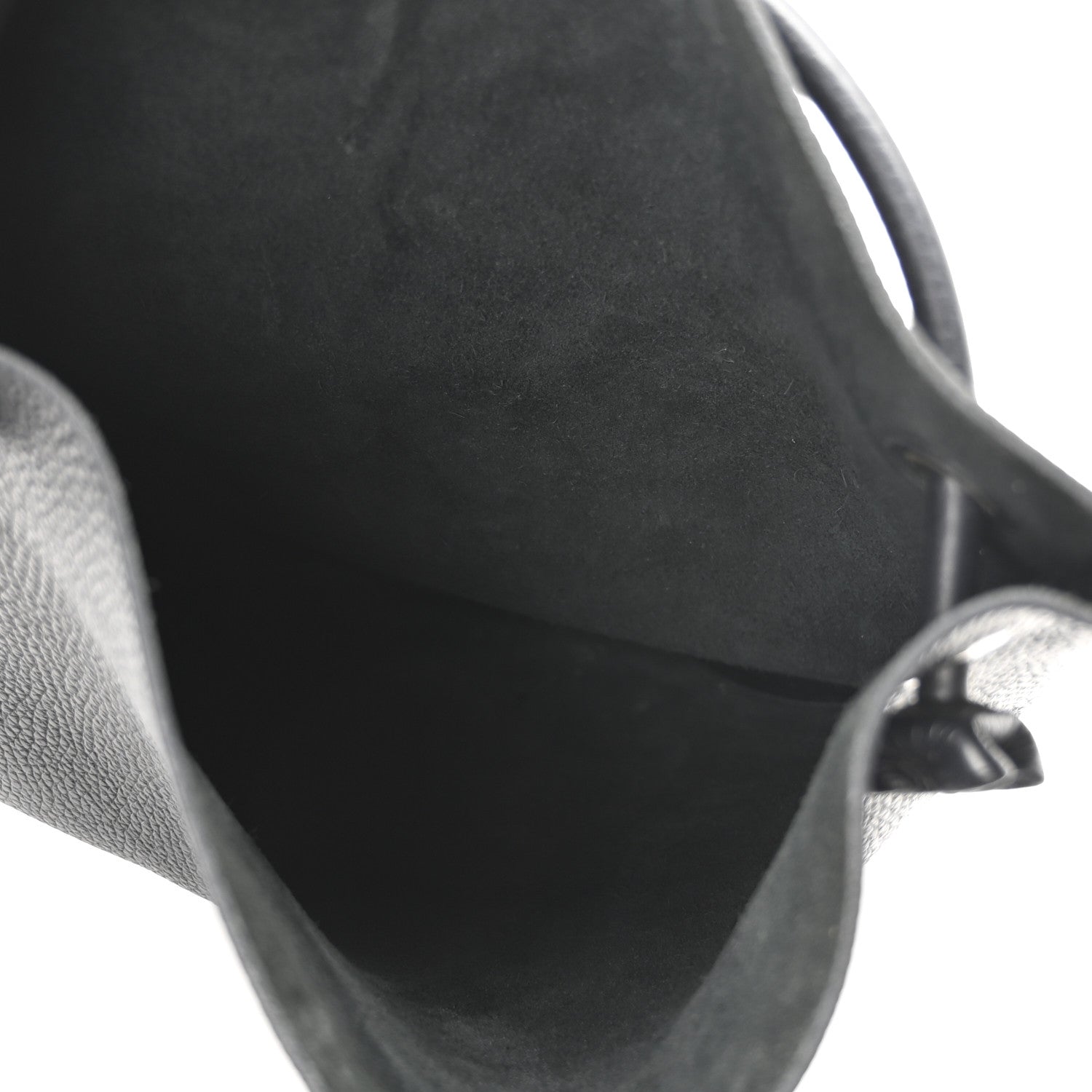 Loewe Black Grained Leather Bag
