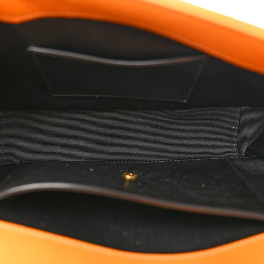 Saint Laurent Orange Quilted Bag