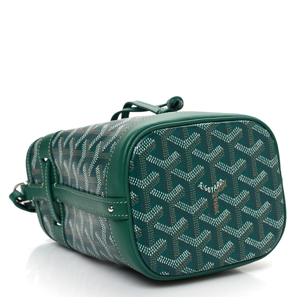 Goyard Green Goyardine Petit Flot