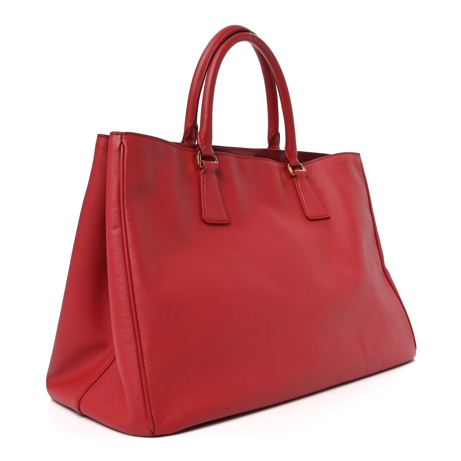 Prada Red Saffiano Galleria Tote
