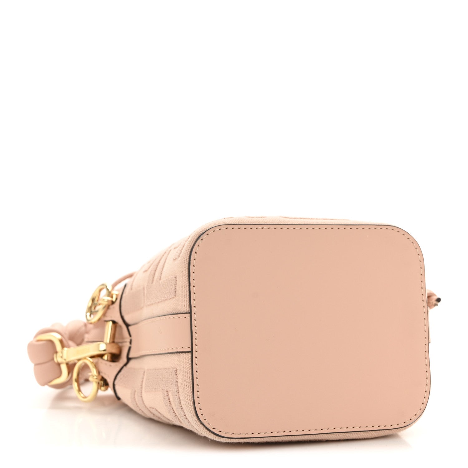 Fendi Pink Monogram Mini Bucket
