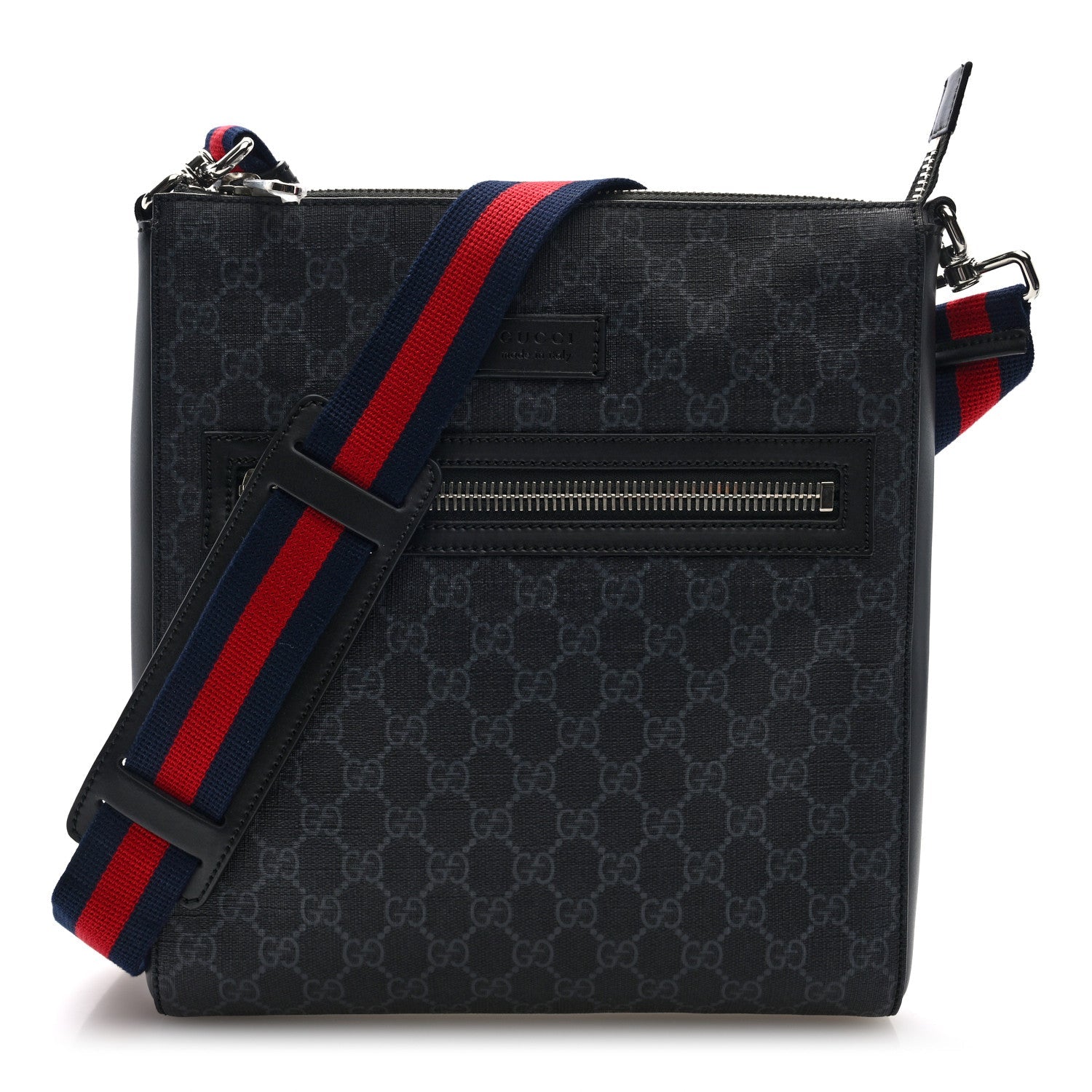 Gucci Black GG Supreme Messenger