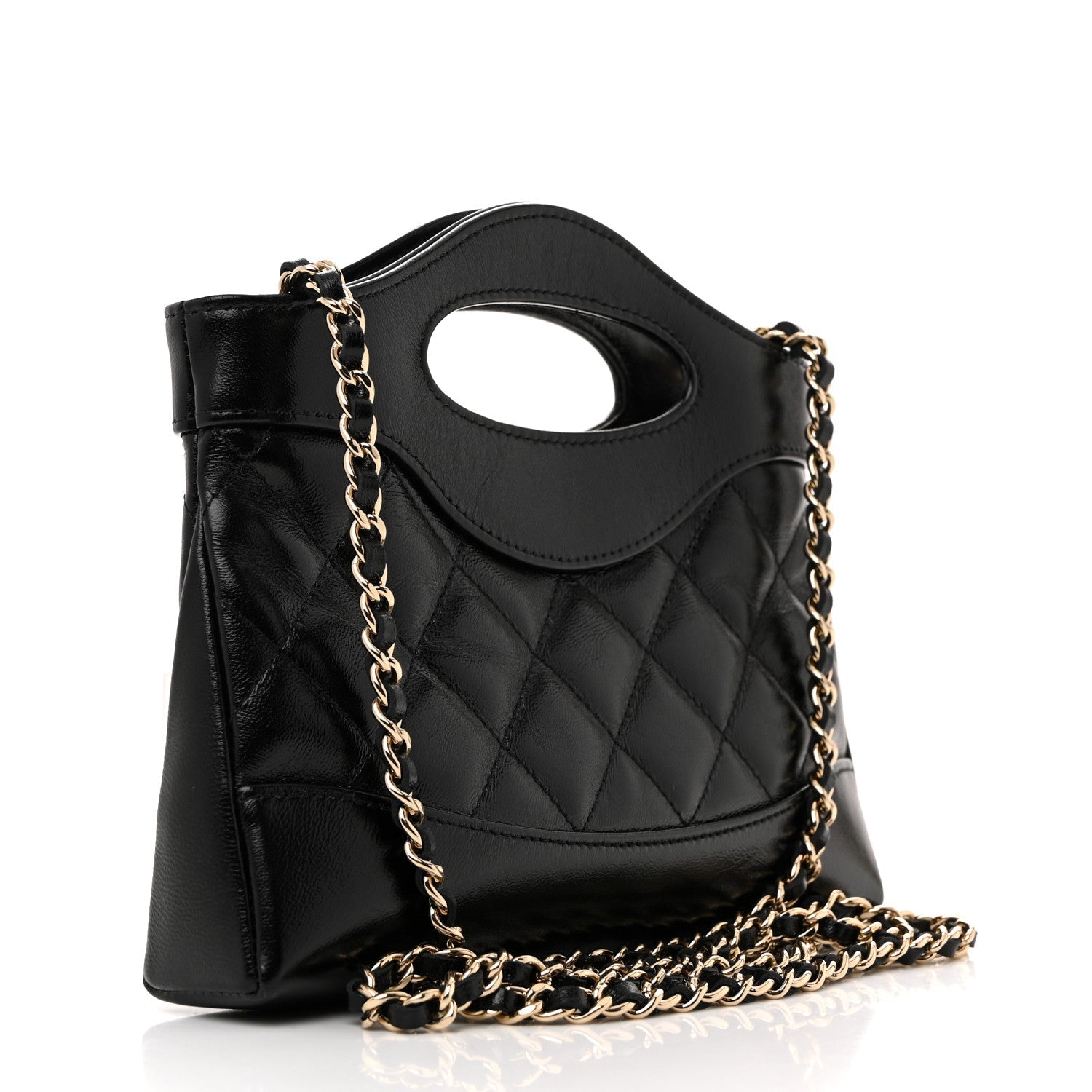 Chanel Black Quilted Leather Bag