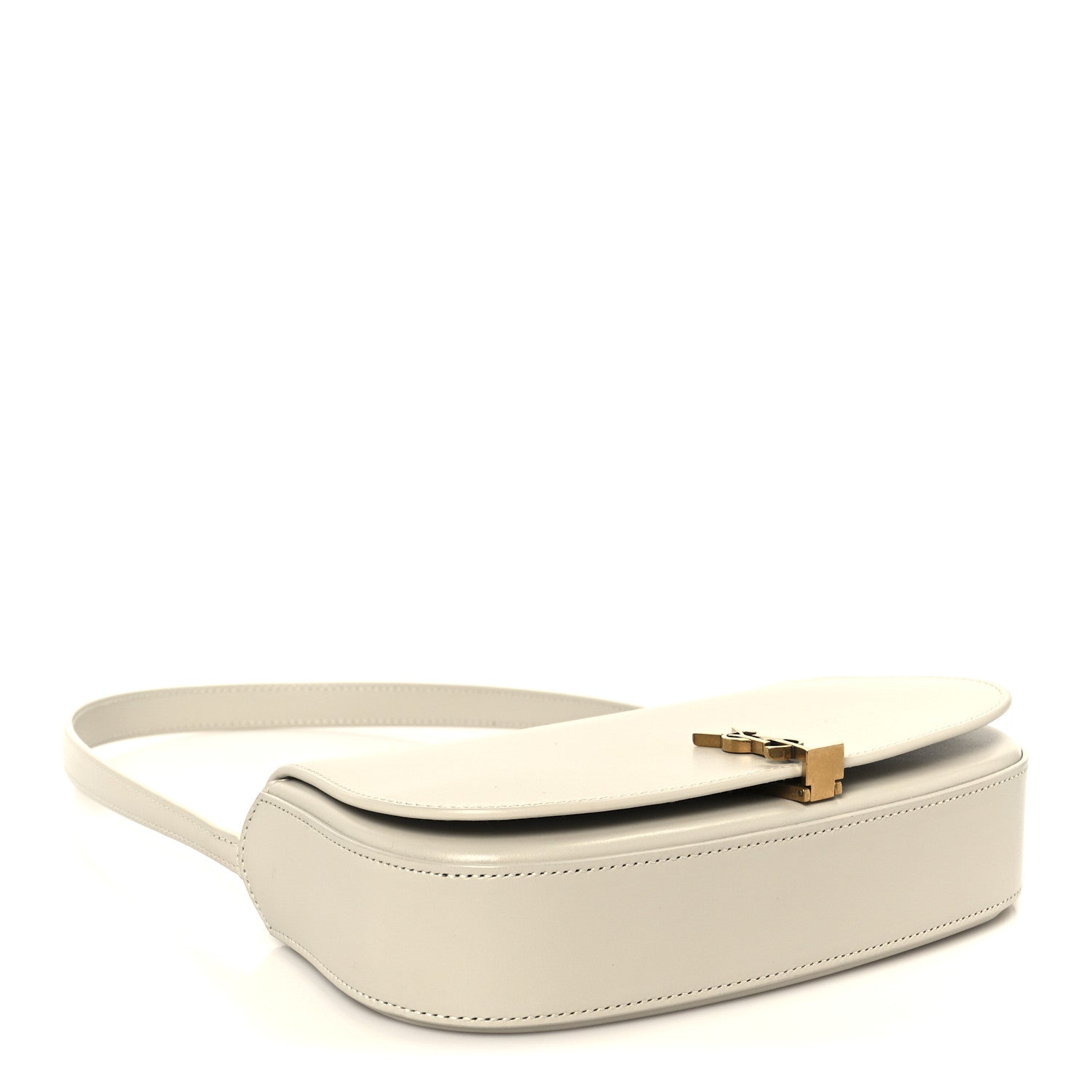 Saint Laurent White Leather Bag